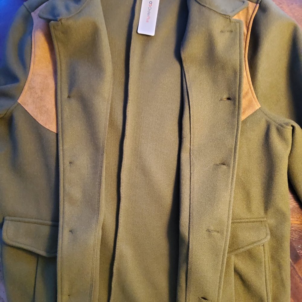 Order plus custom flannel field unlined jacket - Picture 7 of 16